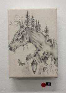 52 Artists auctioned one Canvas each raising money for the CReate Collective. My Canvas 